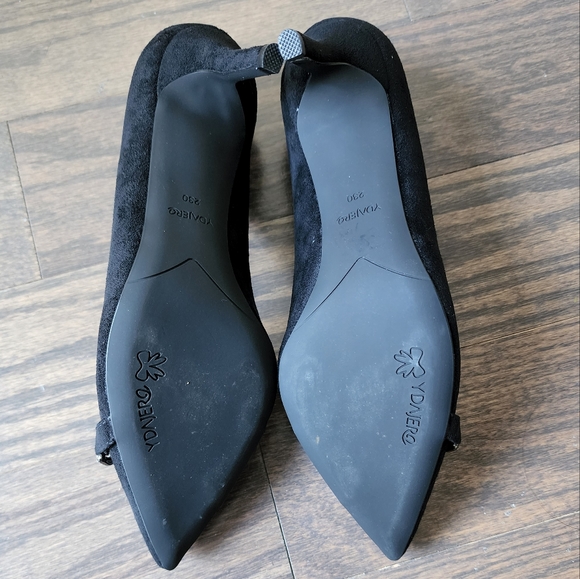 Suede leather heels - Picture 4 of 4